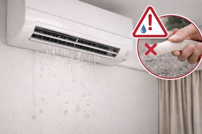 冷氣排水管沒水排出？小心室內機漏水！處理方式一次懂